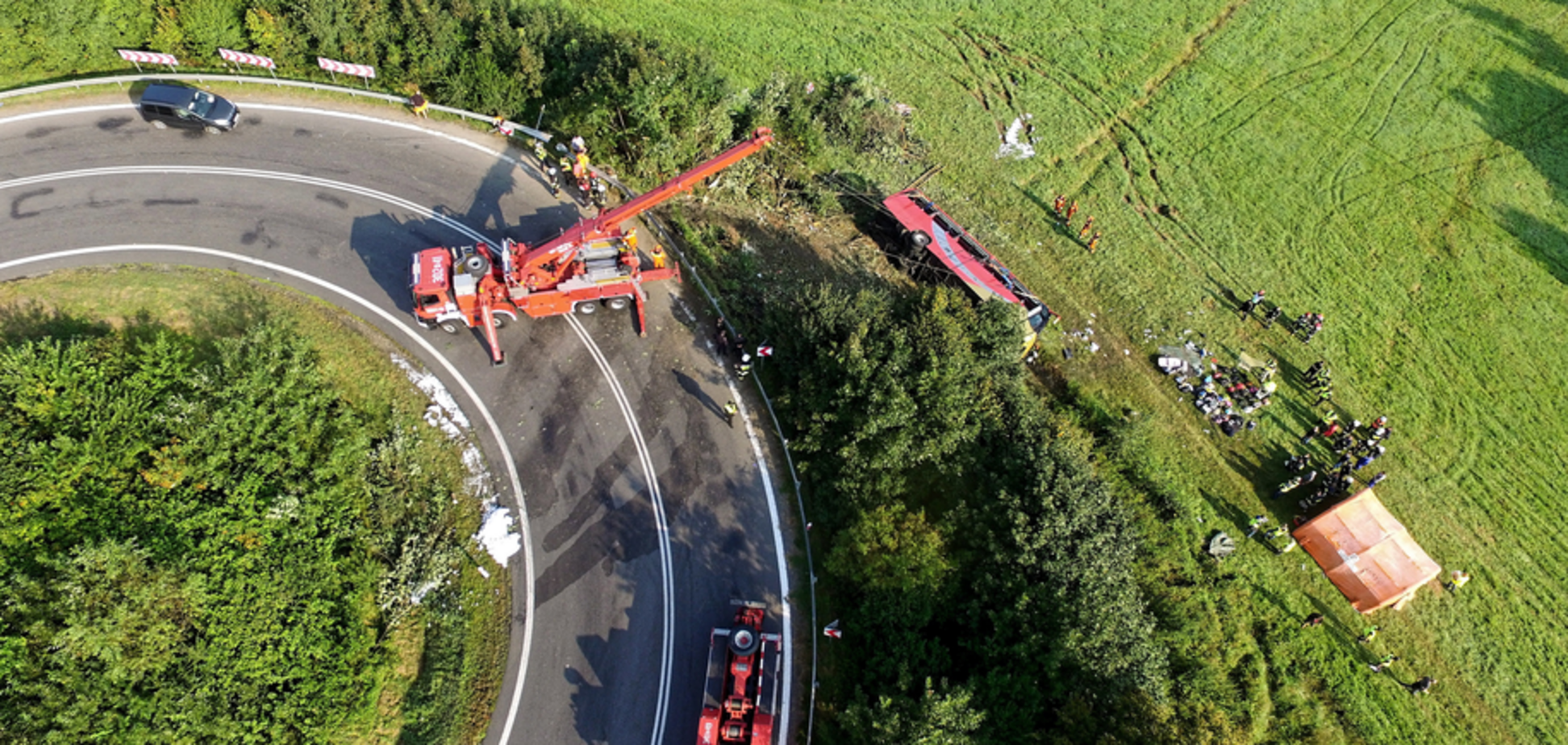 Смертельное ДТП с украинским автобусом в Польше: в крови водителя нашли наркотики