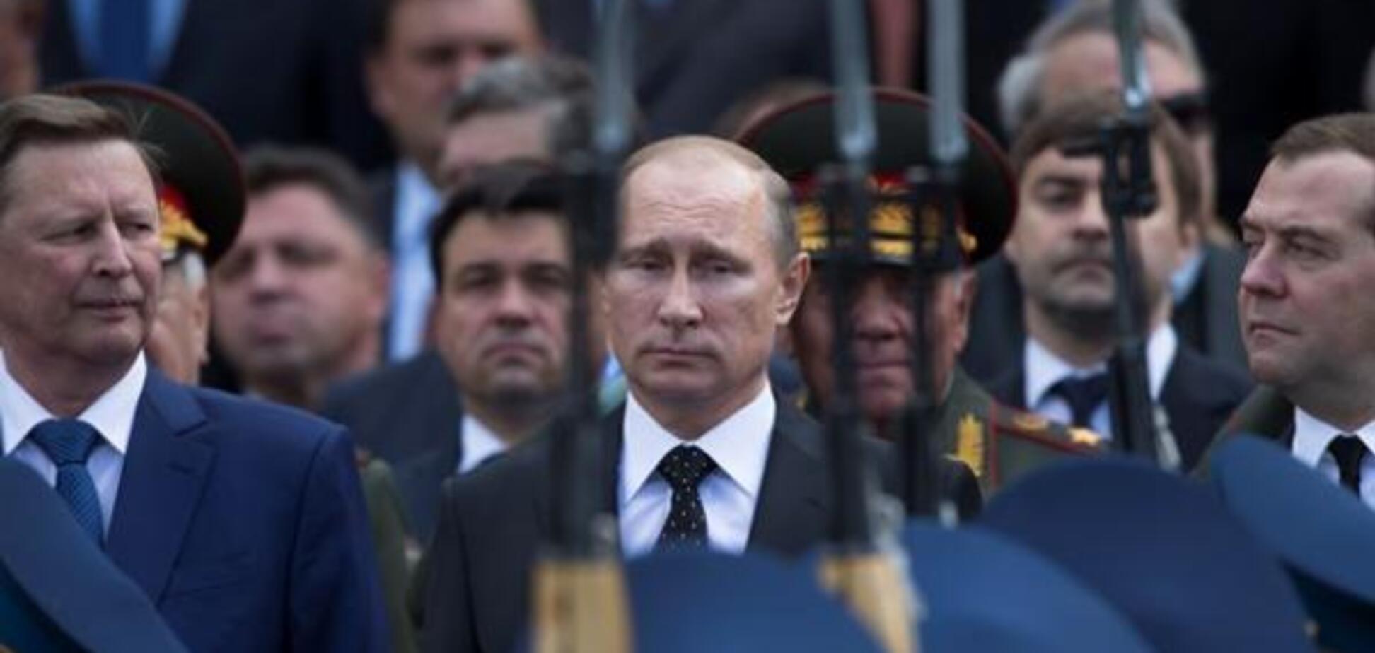 Владимир Альцгеймерович Путин вгруз по самую лысину