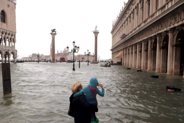 Венеция утопает из-за непогоды: опубликованы пугающие фото