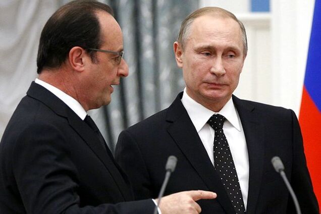 Олланд назвав головну мету Путіна в Україні