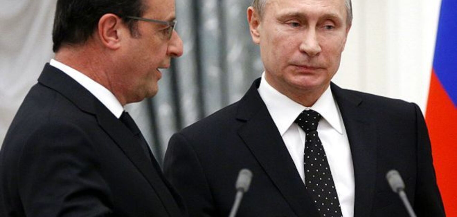 Олланд назвав головну мету Путіна в Україні