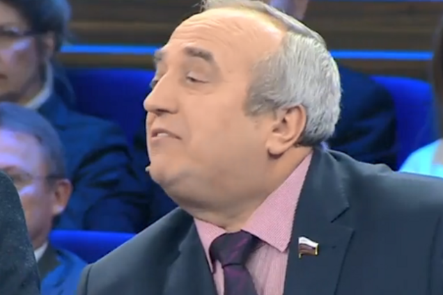 ''Уроды!'' Член Совфеда России сцепился с украинцем из-за Донбасса