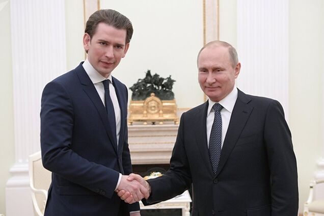 ''У вас Курц справа!'' Путін знову потрапив у конфуз через зріст