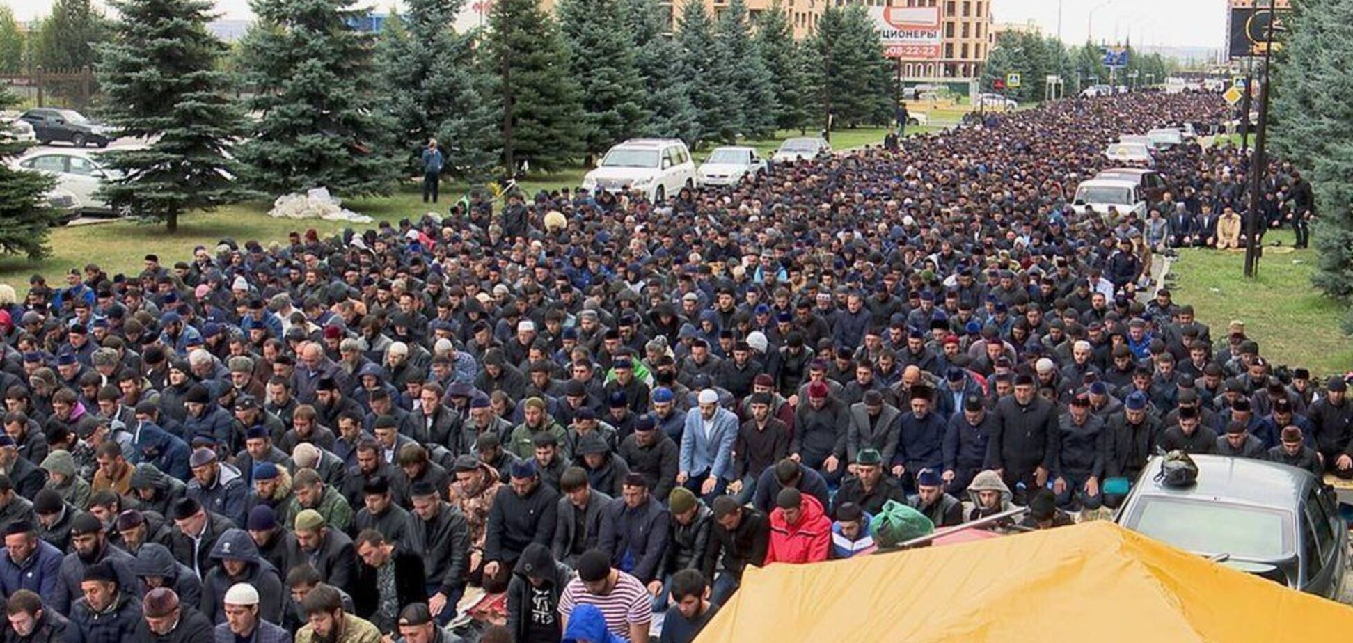 ''Тисячі людей'': в Інгушетії зібрали ''майдан'' проти путінського Кадирова