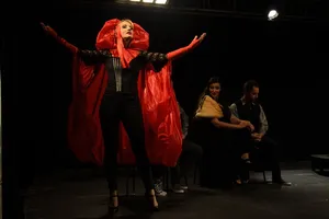 Спектакль "Зрителям смотреть воспрещается"