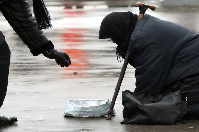 Попрошайки в Украине