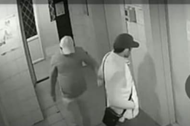 Воры попали на камеру