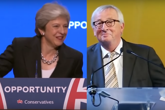 Глава Еврокомиссии спародировал Мэй: видео ''танцевального батла''