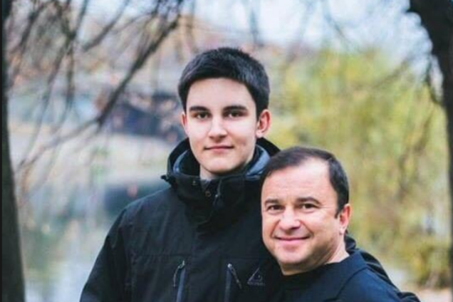 Виктор Павлик с сыном