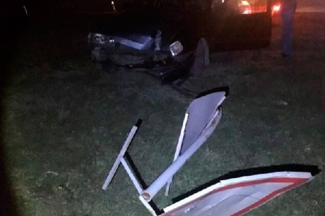 В Запорожье произошло очередное ДТП из-за алкоголя