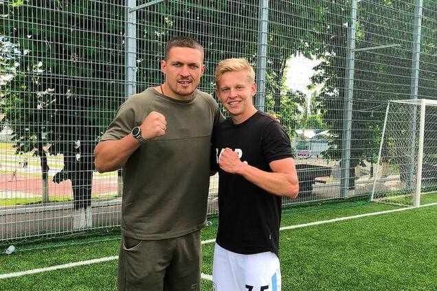 ''Удачі, чемпіон'': гравці 'Манчестер Сіті' підтримали Усика