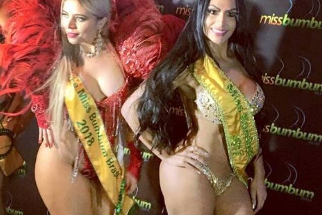 Пышнопопые участницы 'Мисс Бум Бум' подрались из-за титула