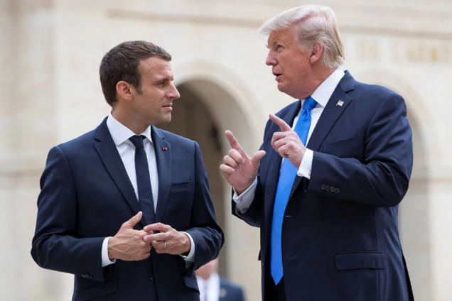 ''Это оскорбительно'': Макрон разозлил Трампа новой армией