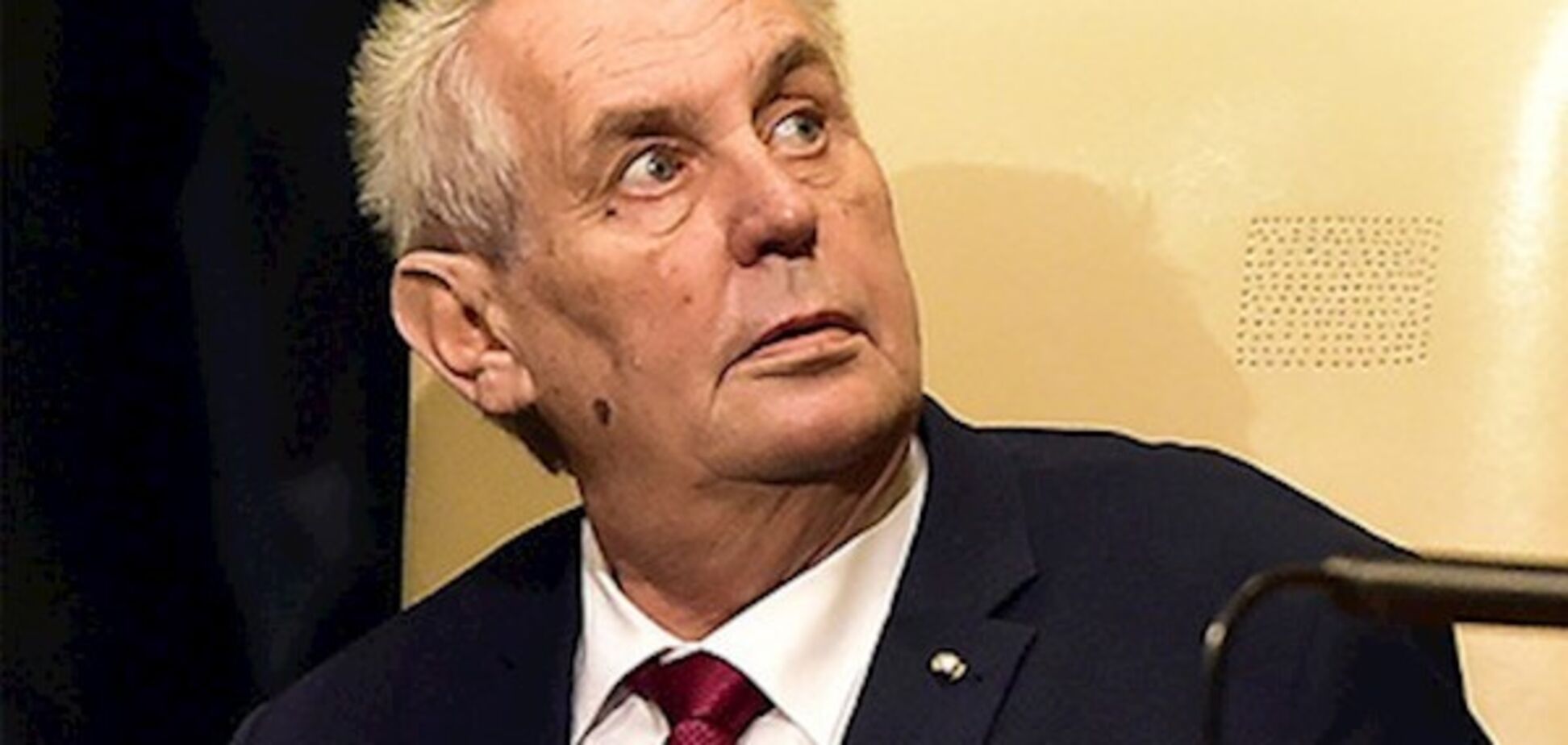 ''Это сговор!'' Чешский друг Путина отреагировал на скандал из-за Крыма