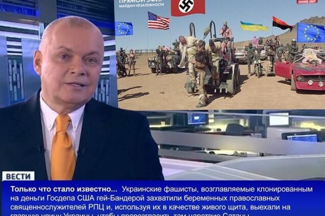 Украина обсуждается день и ночь по всем российским каналам