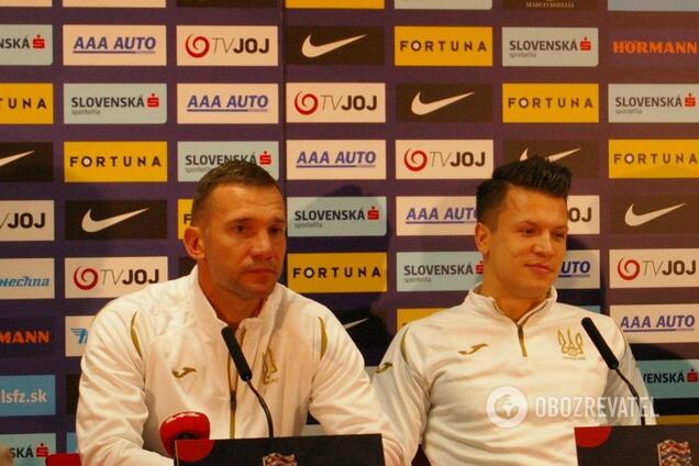 ''Потеряли важных': Шевченко высказался о ситуации в сборной Украины перед матчем со Словакией