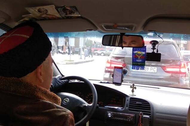'Чекає своїх!' Мережу розлютив таксист із Дніпра, котрий обожнює Росію