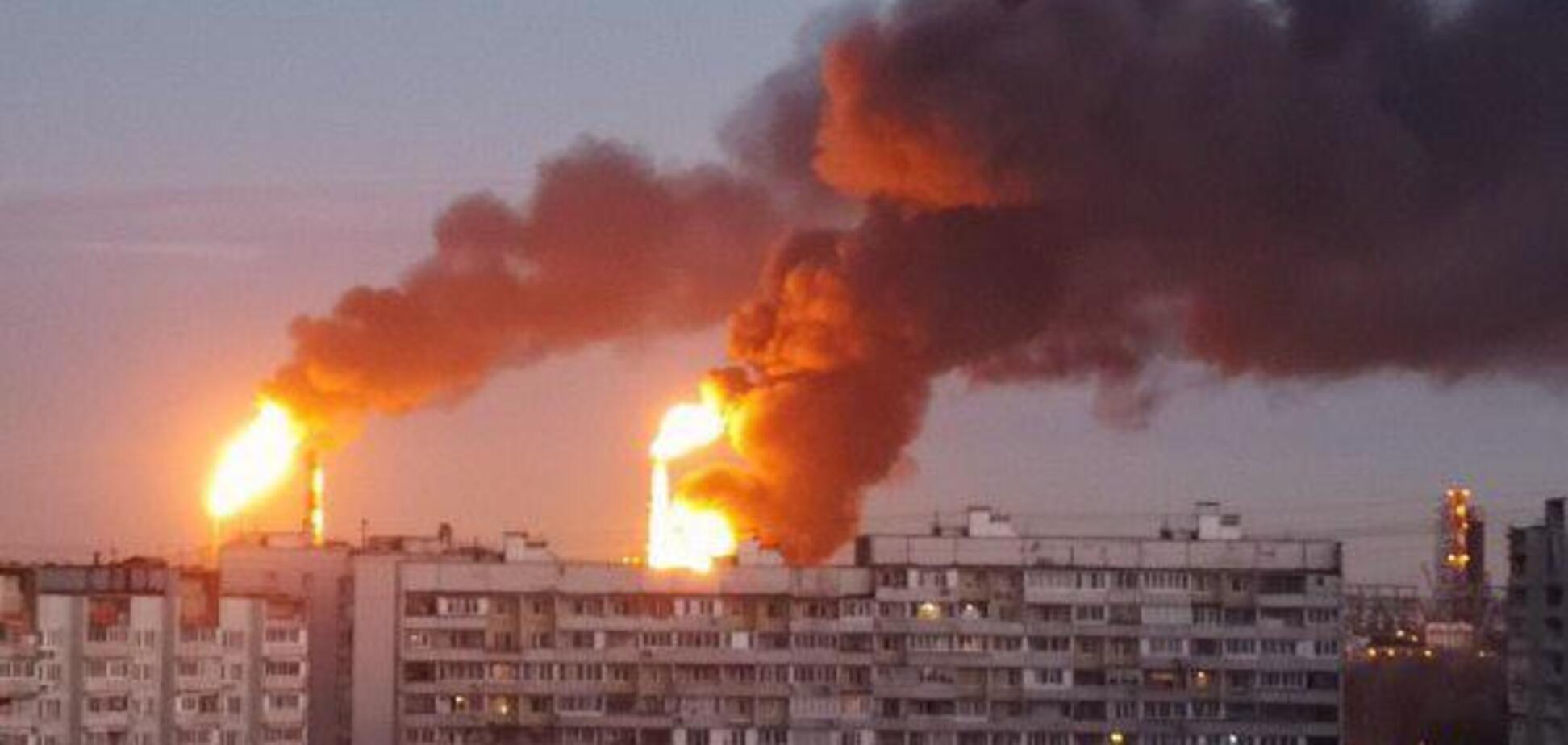 Пожар в Москве