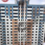 Горело с 3 по 18 этаж: в новостройке Киева случился мощный пожар