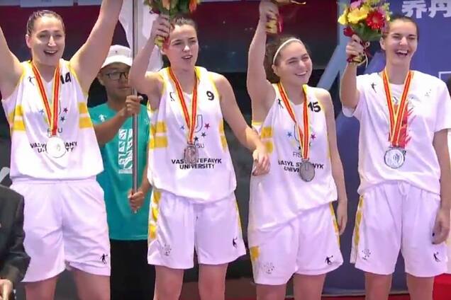 Українки стали віце-чемпіонками Всесвітньої університетської ліги 3х3