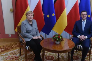 Ангела Меркель і Матеуш Моравецкій