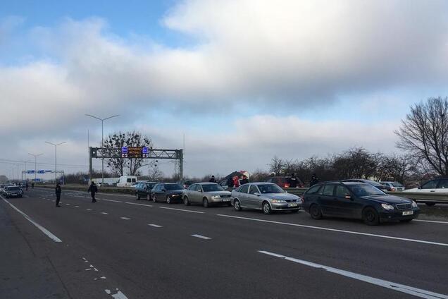 ''Евробляхеры'' устроили ЧП с начальником патрульной полиции