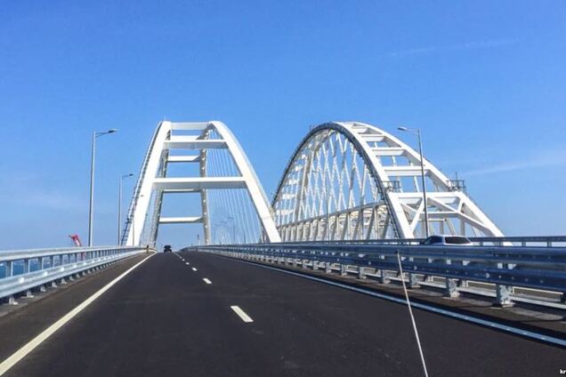 ''Неприятно'': на Крымском мосту заметили новое ЧП