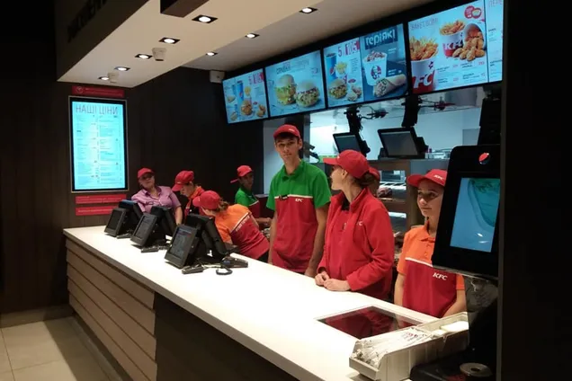 KFC в Будинку профспілок у Києві
