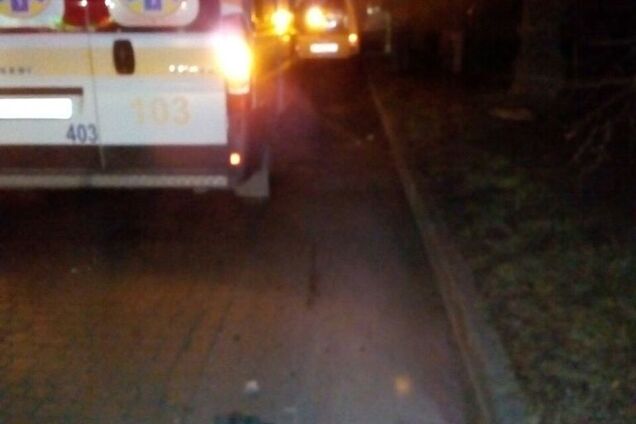 В Запорожье автомобиль снёс пешехода