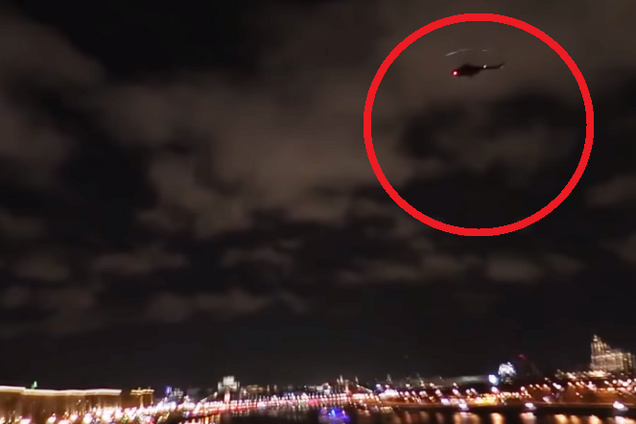 Загадкові вертольоти після Кремля помітили ще в одному місці: відео