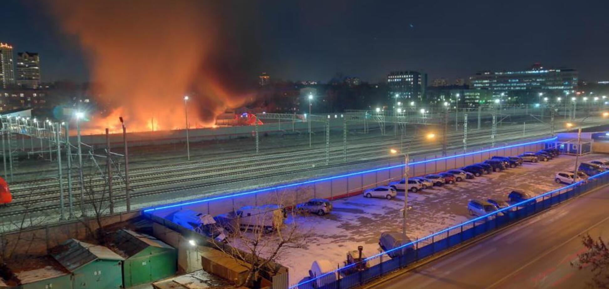 Масштабна пожежа в Москві: стало відомо про жертви