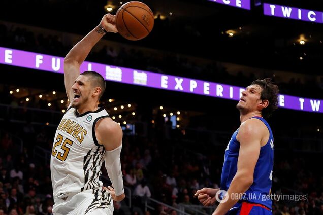 Украинец Лэнь установил рекорд в матче НБА