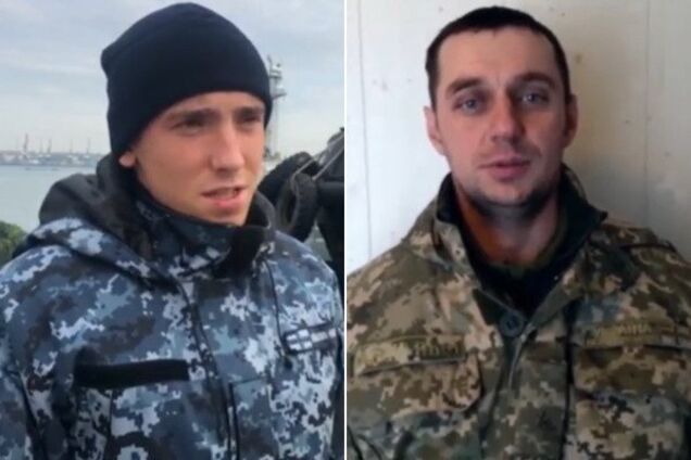 Захват украинских моряков: россияне показали 'допрос' пленных