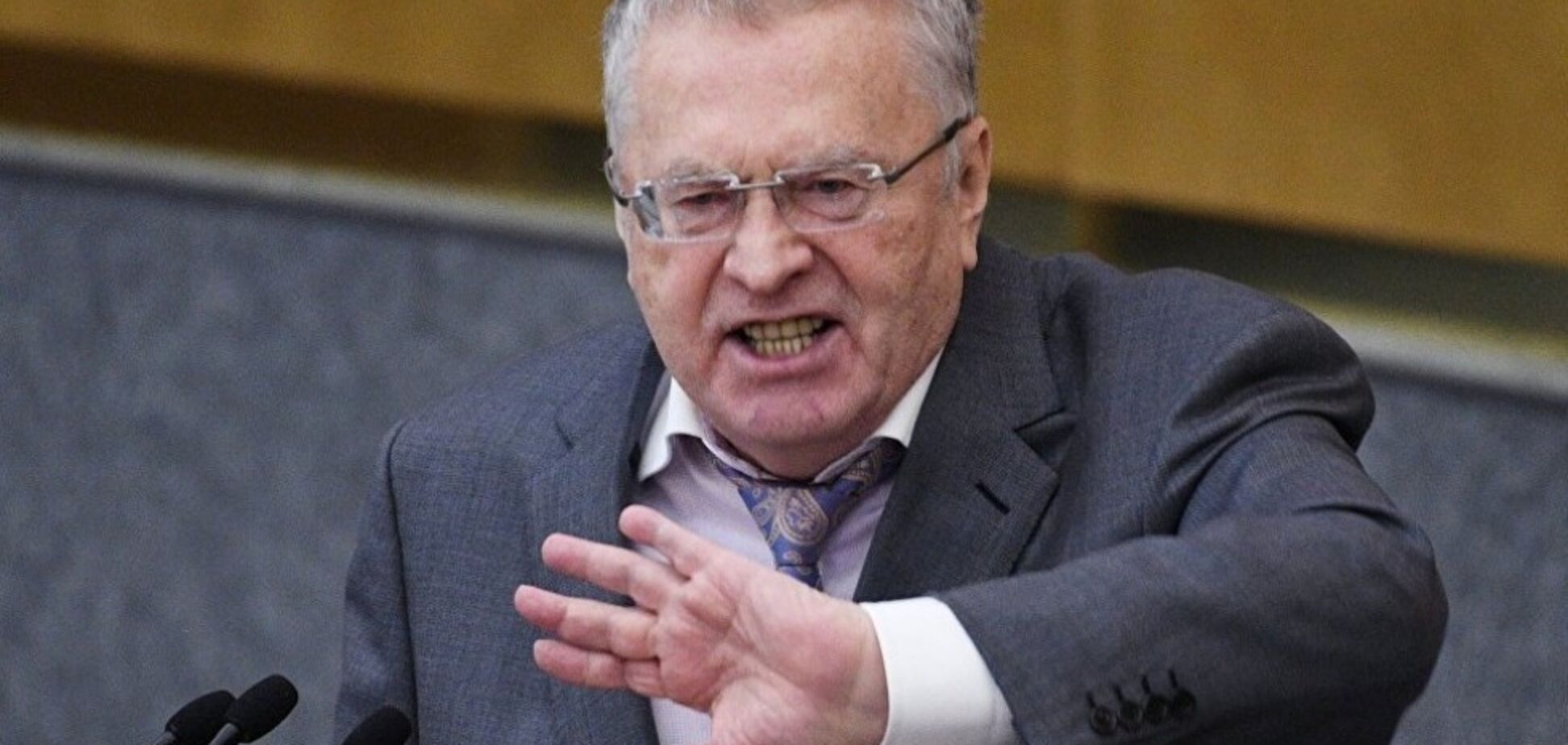 'Будут встречать русских!' У Жириновского случилась истерика из-за военного положения в Украине