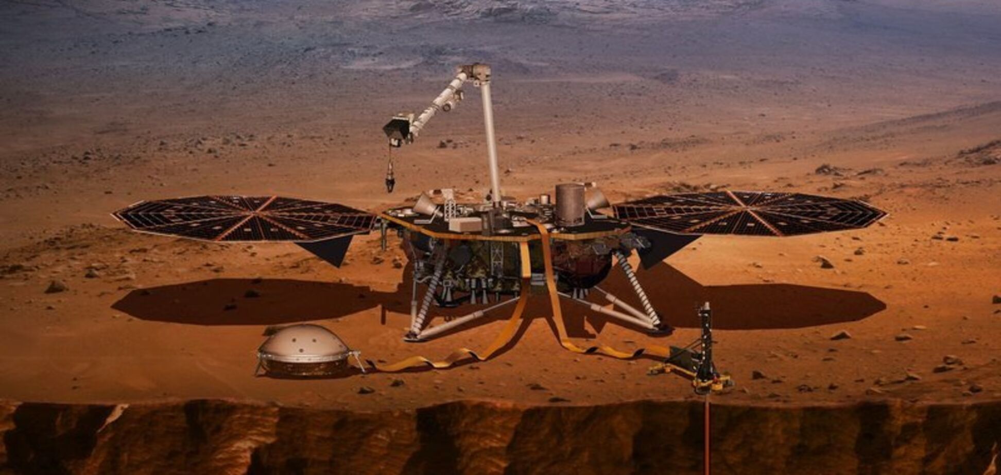 В NASA получили первый снимок с Марса