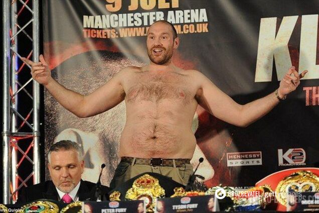 ''Размажут по рингу'': Тайсон Фьюри назвал перспективы ''мелкого Усика''