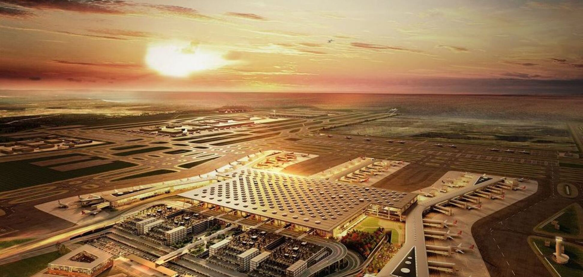 Мандрівник показав, як виглядає найбільший аеропорт у світі: вражаючі фото