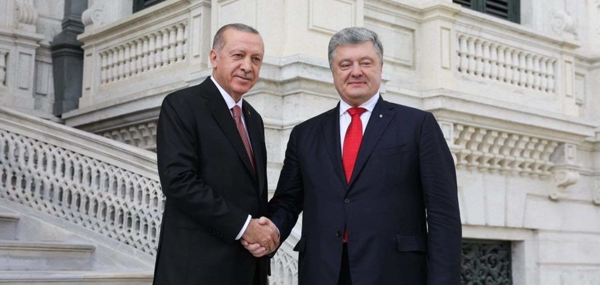 ''Крым — Украина!'' Эрдоган на встрече с Порошенко осудил агрессию Путина и пообещал помочь