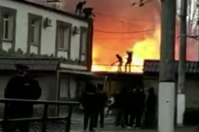 В Керчи произошел масштабный пожар: первые подробности и видео 