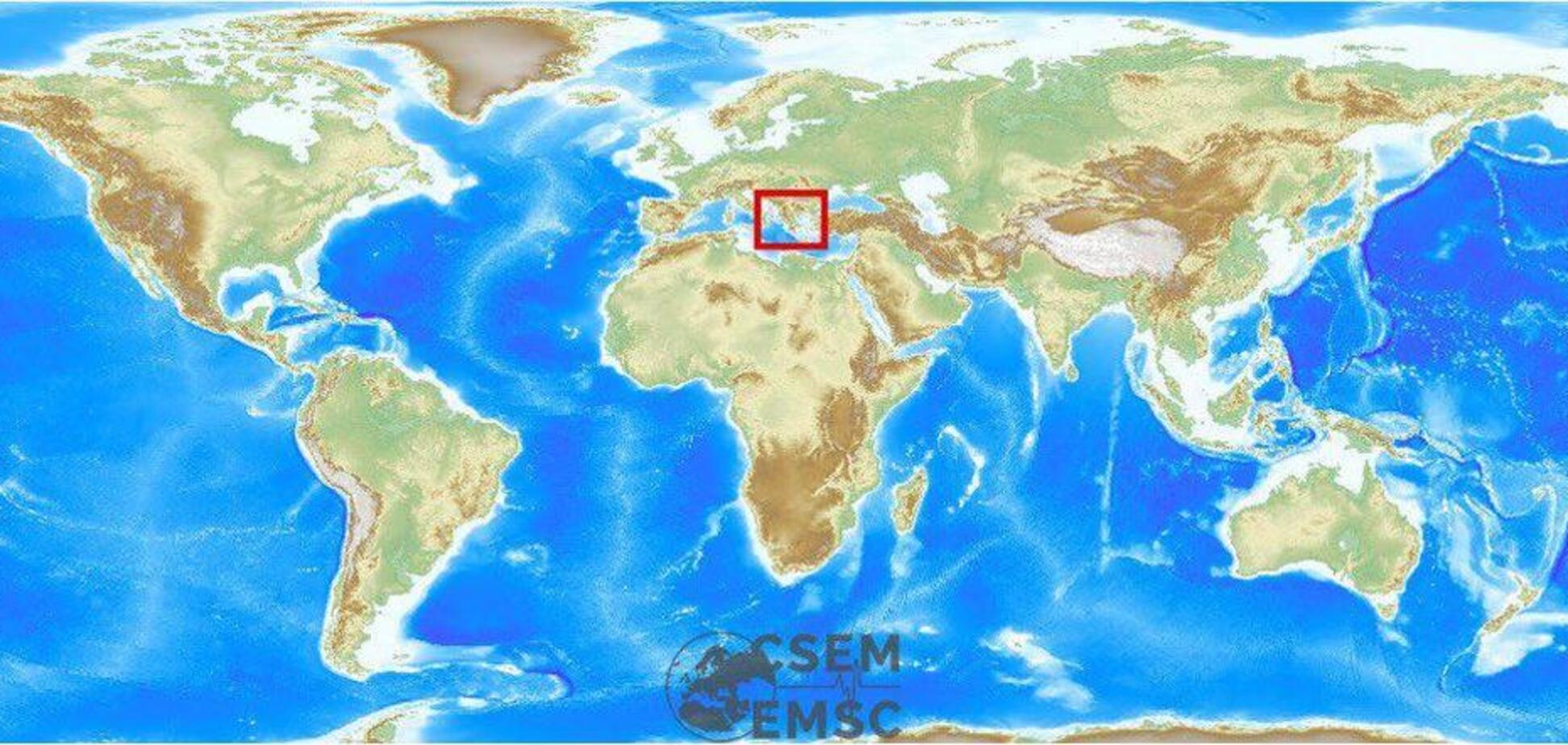 Землетрясение в Греции