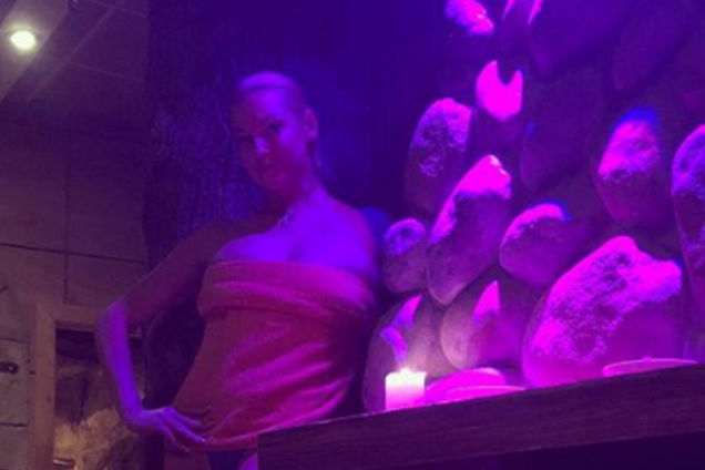 Волочкова полностью разделась в бане: фото