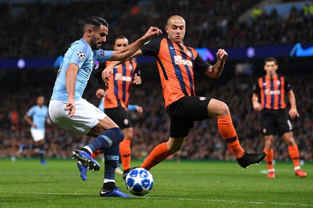 'Шахтар' пропустив шість м'ячів від 'Манчестер Сіті' у Лізі чемпіонів