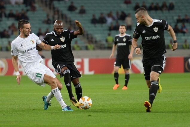 'Ворскла' в скандальному матчі програла 'Карабаху' в Лізі Європи