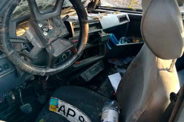 В Запорожье мужчина за рулем почувствовал себя плохо и разбил авто