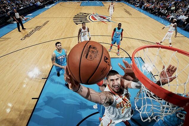 Украинец Лэнь стал лучшим в матче НБА