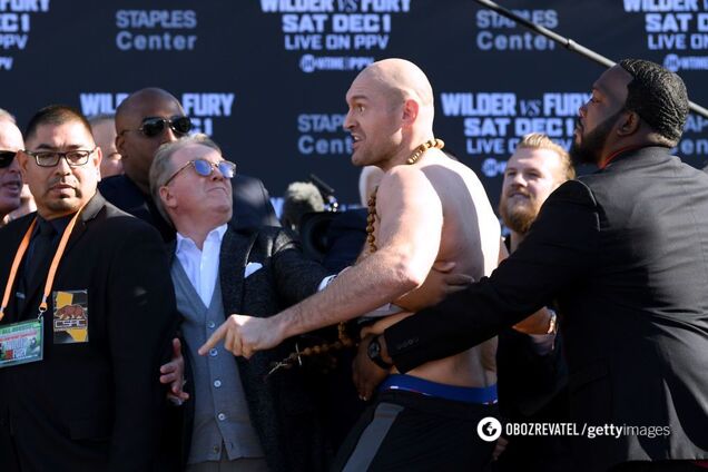 Уайлдер – Фьюри: взвешивание закончилось шокирующим результатом
