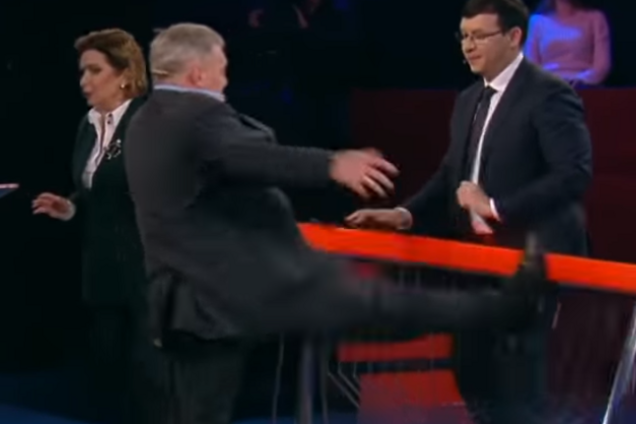 ''Малорос'' и ''падлюка'': замминистра напал на Мураева в прямом эфире