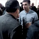 ''Вы в крови!'' Пропагандистов Кремля под крики ''Слава Украине'' выкинули с форума в Литве