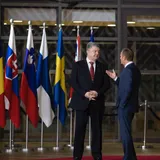 Петр Порошенко и Дональд Туск
