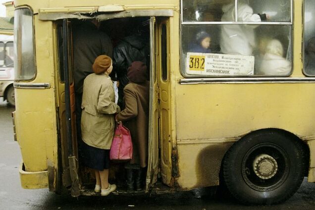Убогий советский общественный транспорт